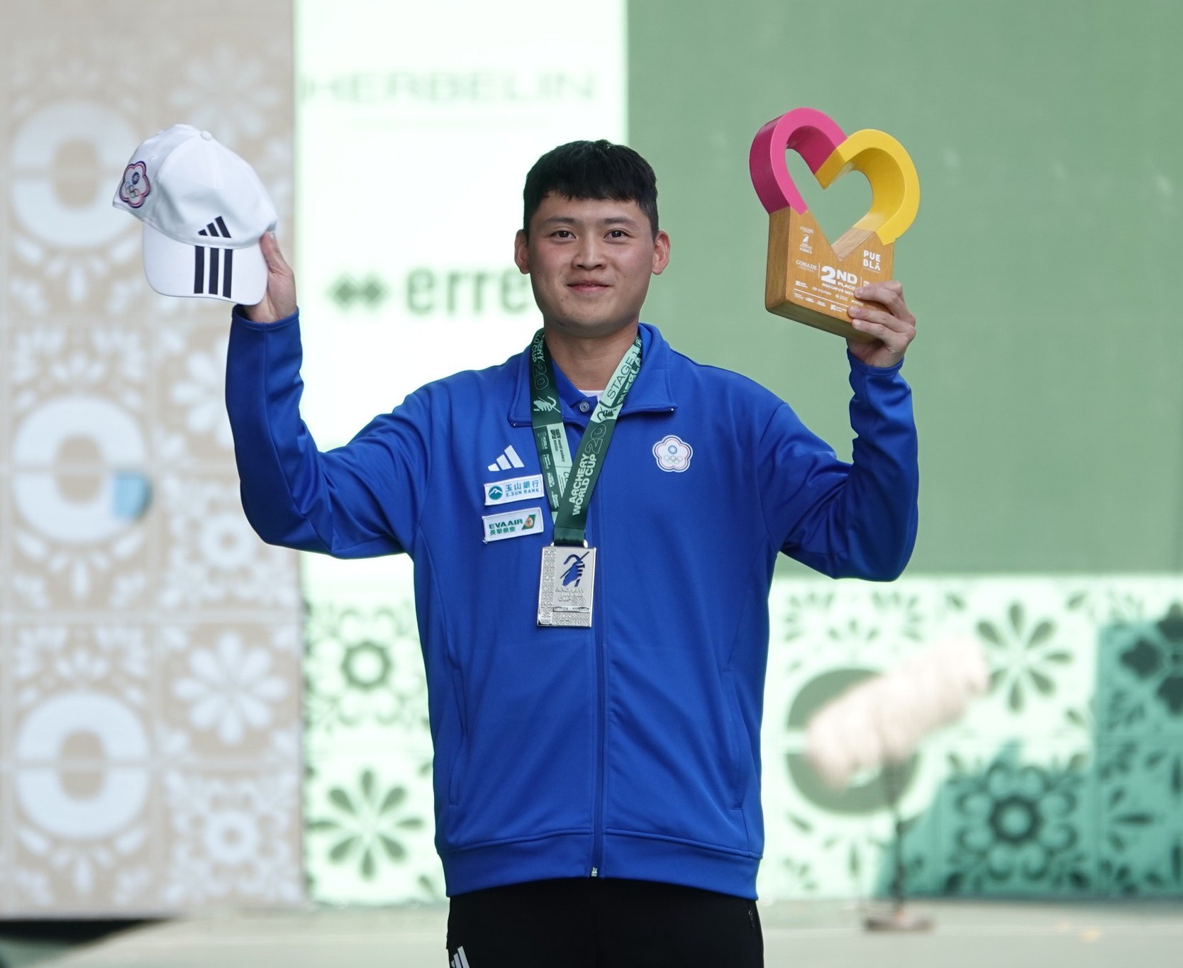 2026射箭世界盃墨西哥站 湯智鈞男子反曲弓奪銀、李彩綺獲第四名