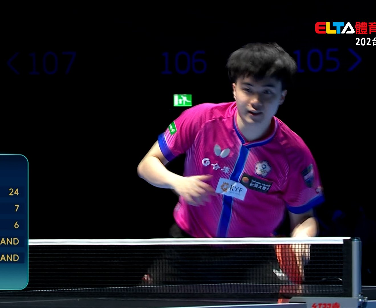 桌球》林昀儒直落三輕取非洲亞軍 奪世界盃首勝