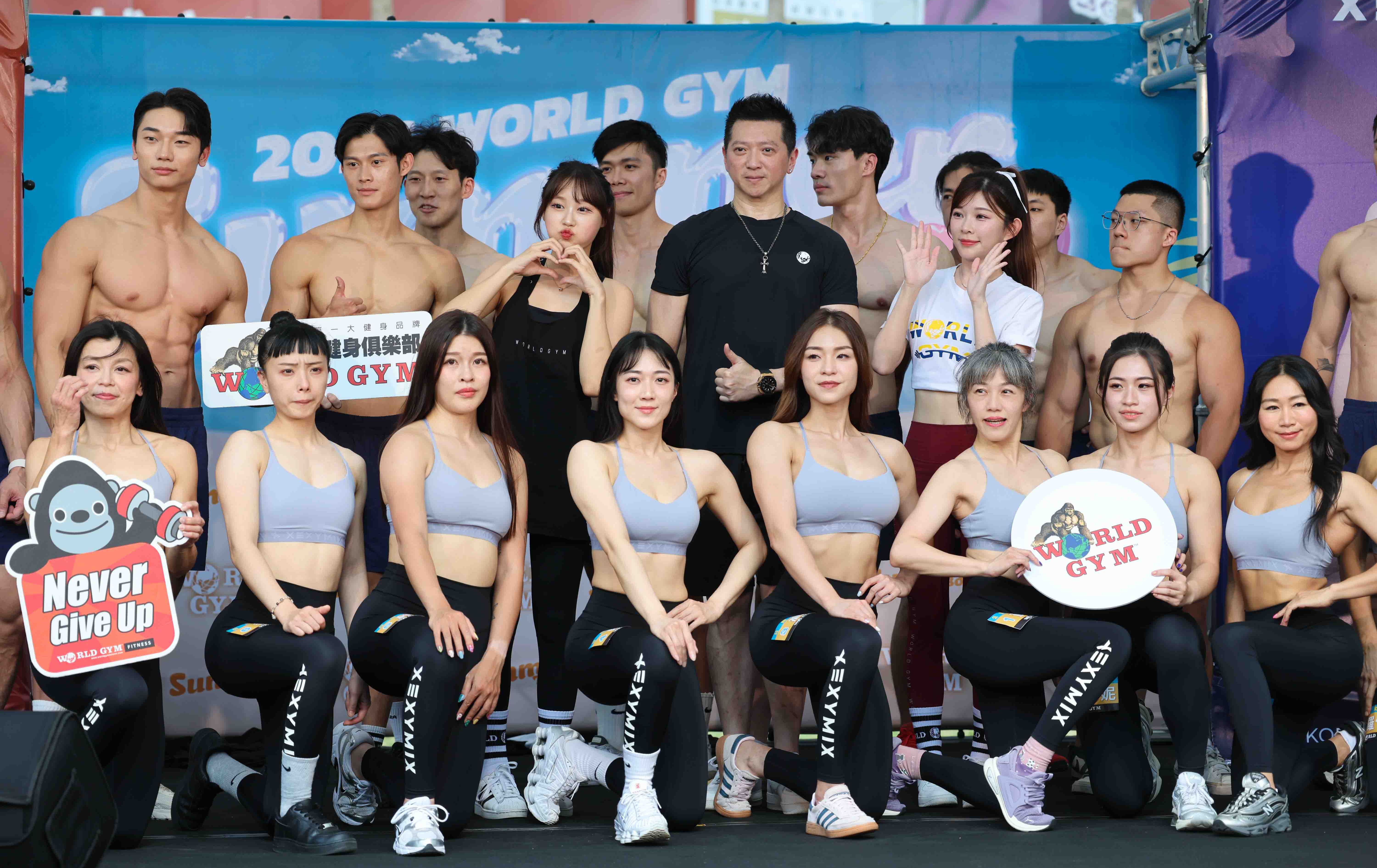 台中》健身2年甩肉15公斤！外貿女強人逆襲登台展堅實體態 World Gym盛事移師台中開戰