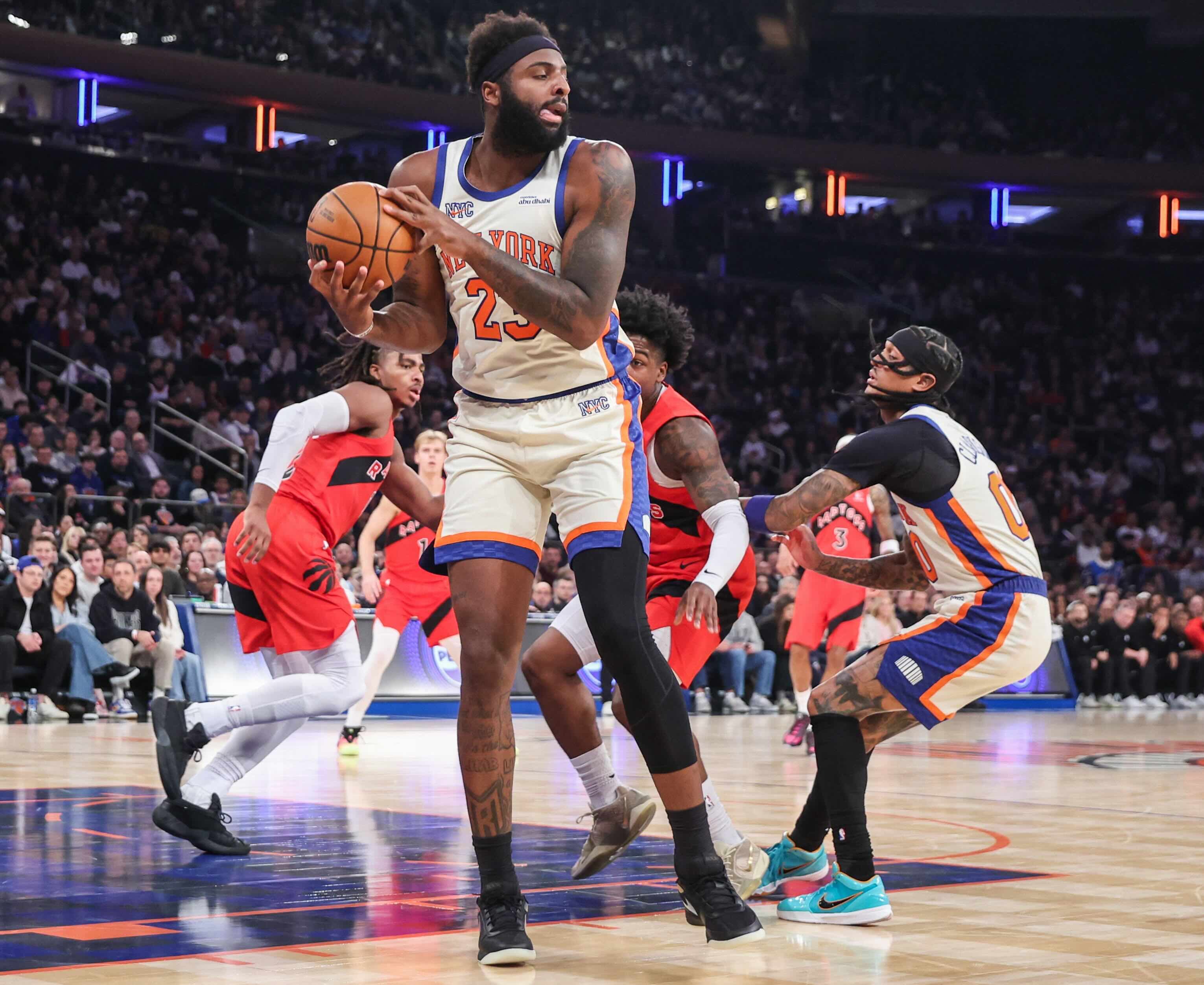NBA》禁區拉警報！尼克暌違27年闖總冠軍賽 悍將羅賓森骨折歸期未定