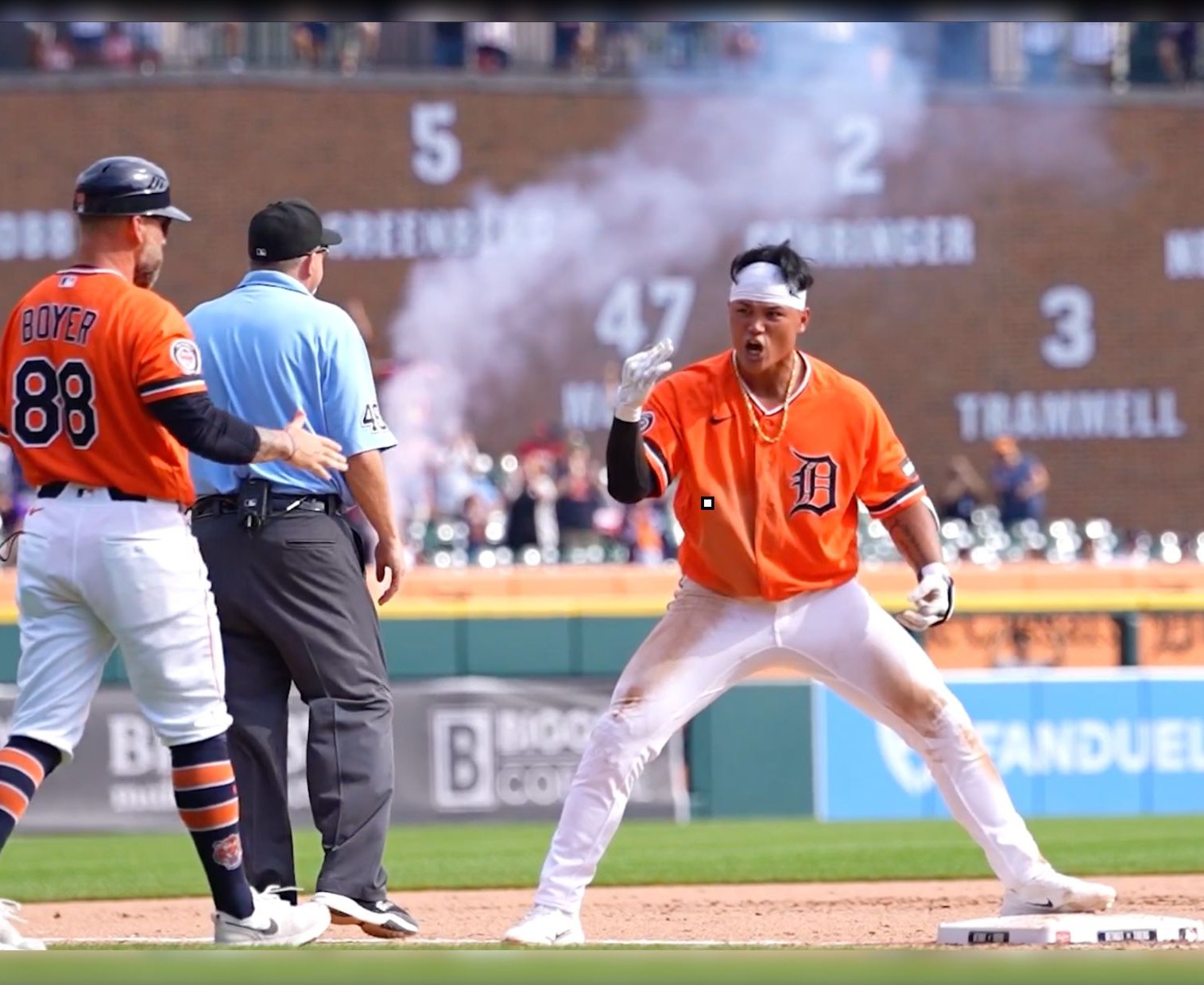 MLB》李灝宇單場3長打寫台將新猷 挺老虎大逆轉收3連勝