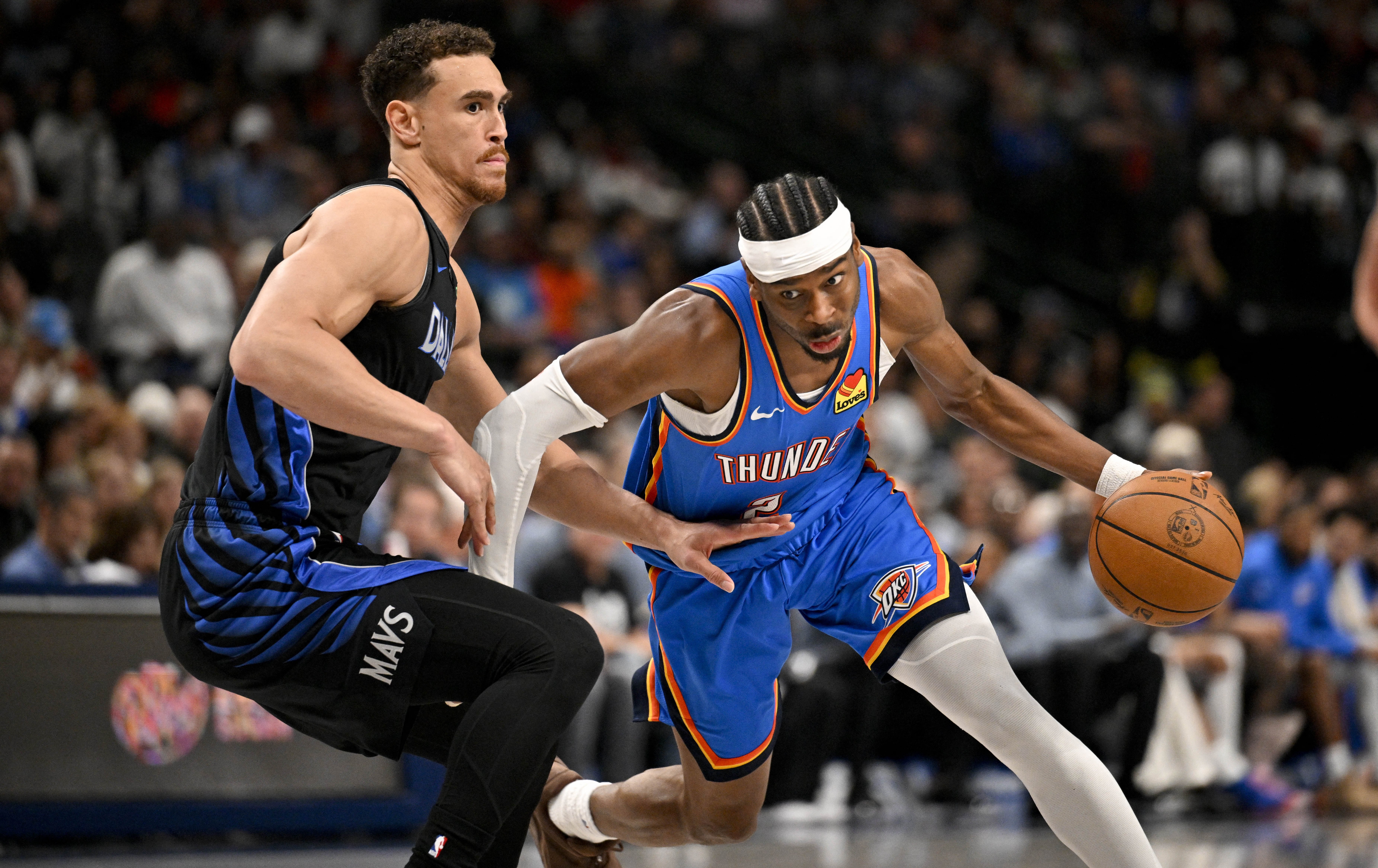 NBA》SGA復出第二戰再飆30分　雷霆客場力壓獨行俠