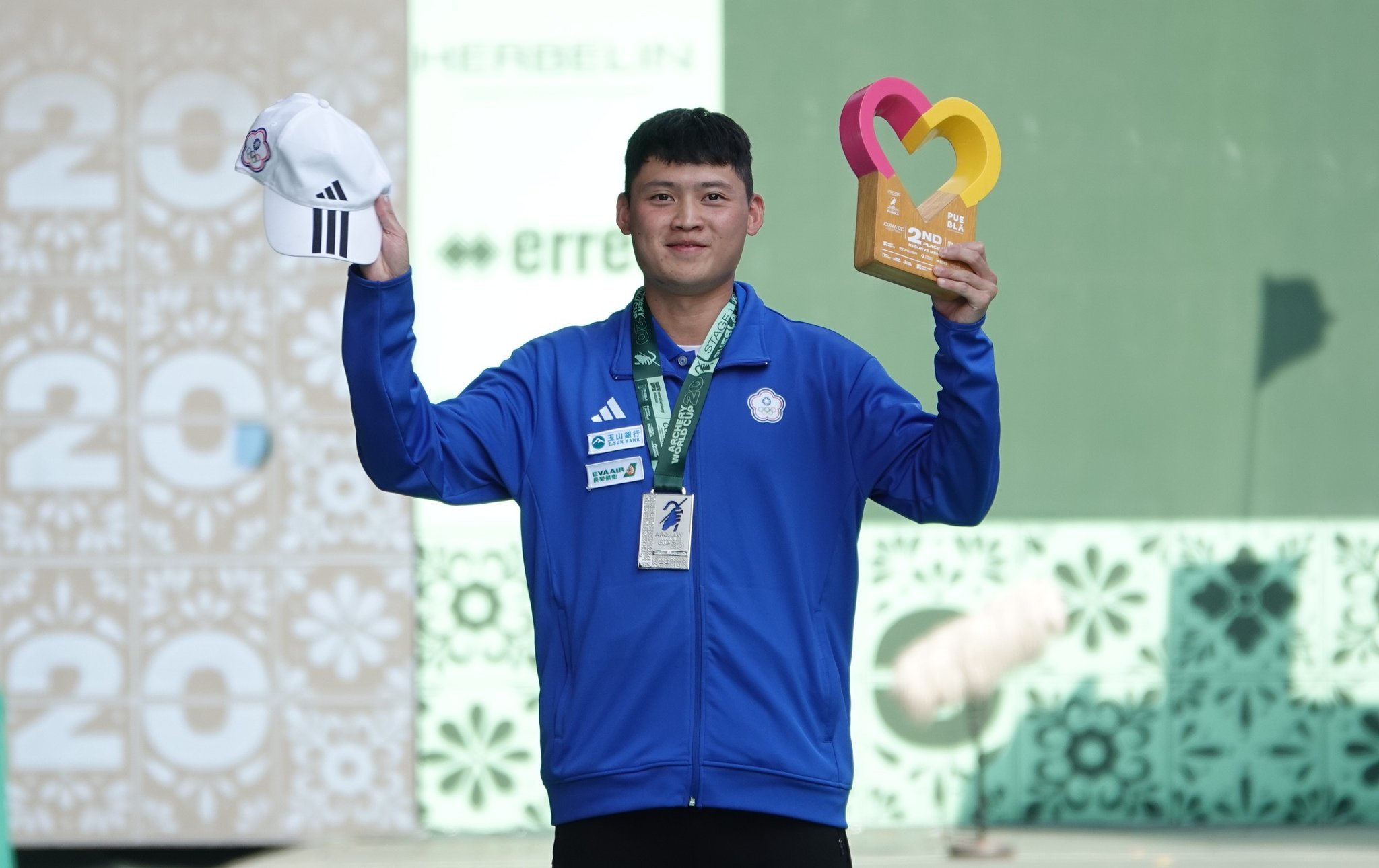 2026射箭世界盃墨西哥站 湯智鈞男子反曲弓奪銀、李彩綺獲第四名