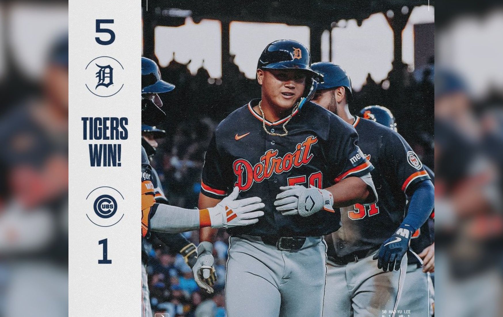 MLB》擊球初速170公里重砲一擊！李灝宇致勝3分彈 追平張育成「連續7場安打」台將紀錄