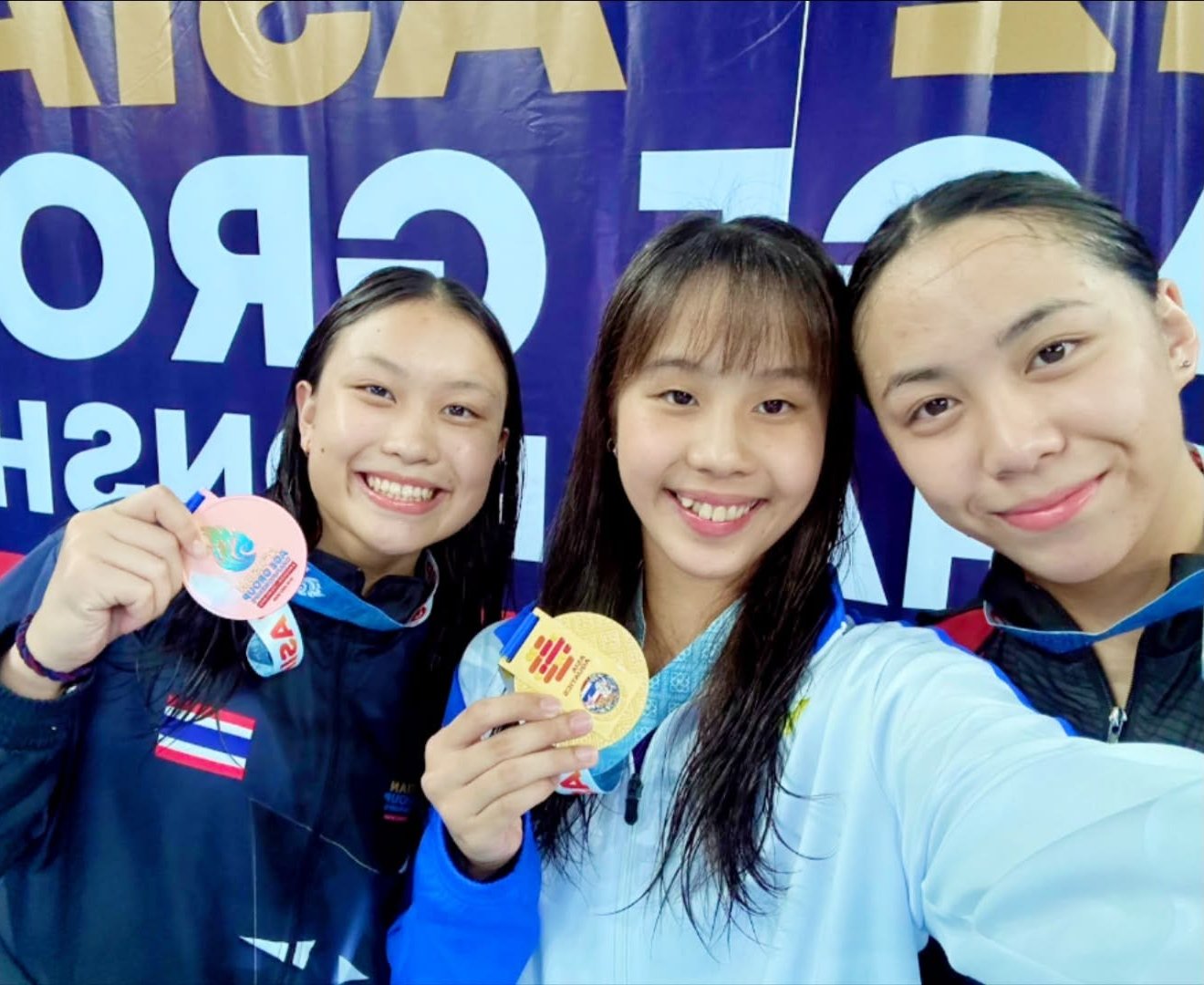 游泳》亞洲分齡游泳錦標賽 趙婕涵200公尺混合式摘金 自由式接力再添一銀