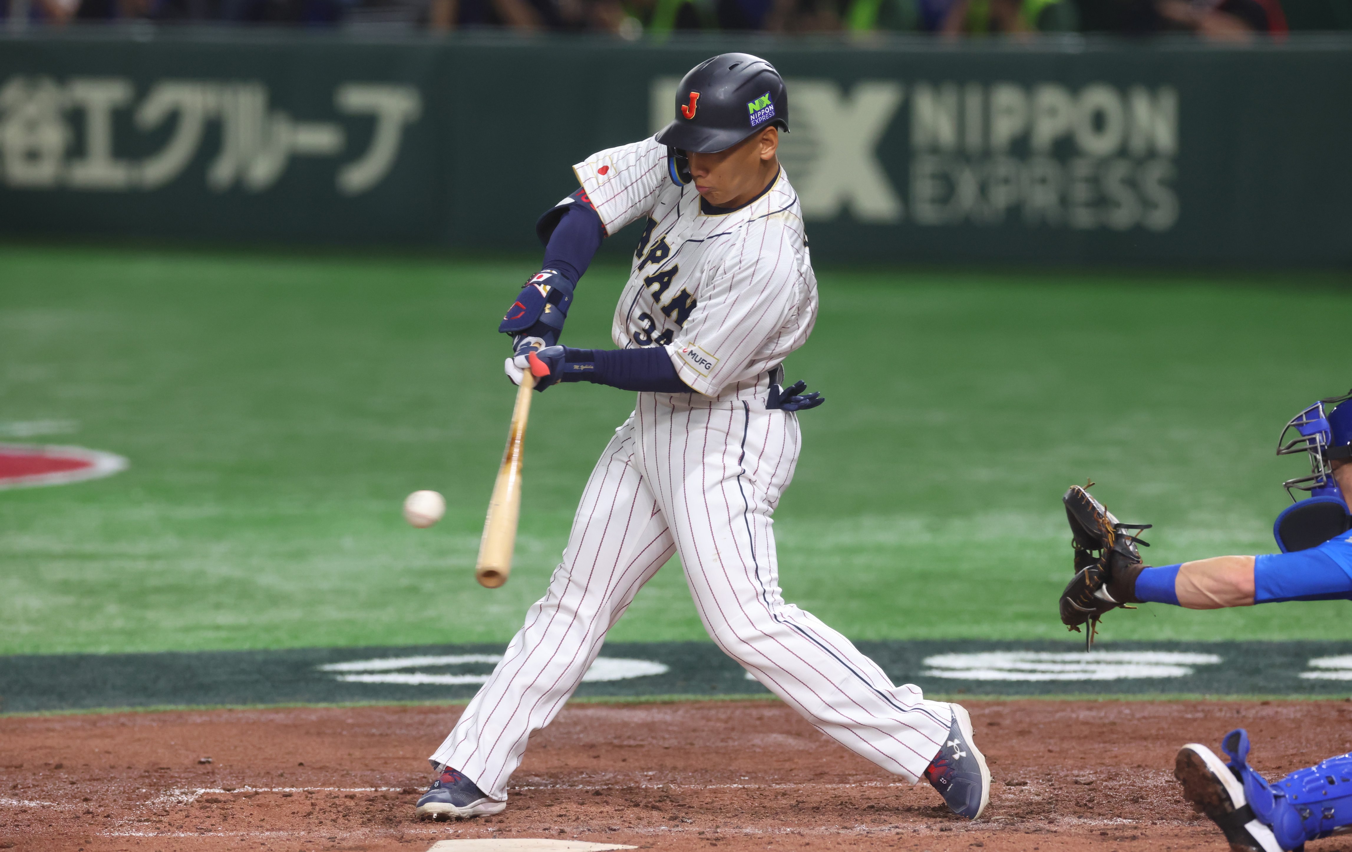 WBC》經典賽熱身賽／吉田正尚炸裂！直擊二層看台超大號全壘打 威震全場