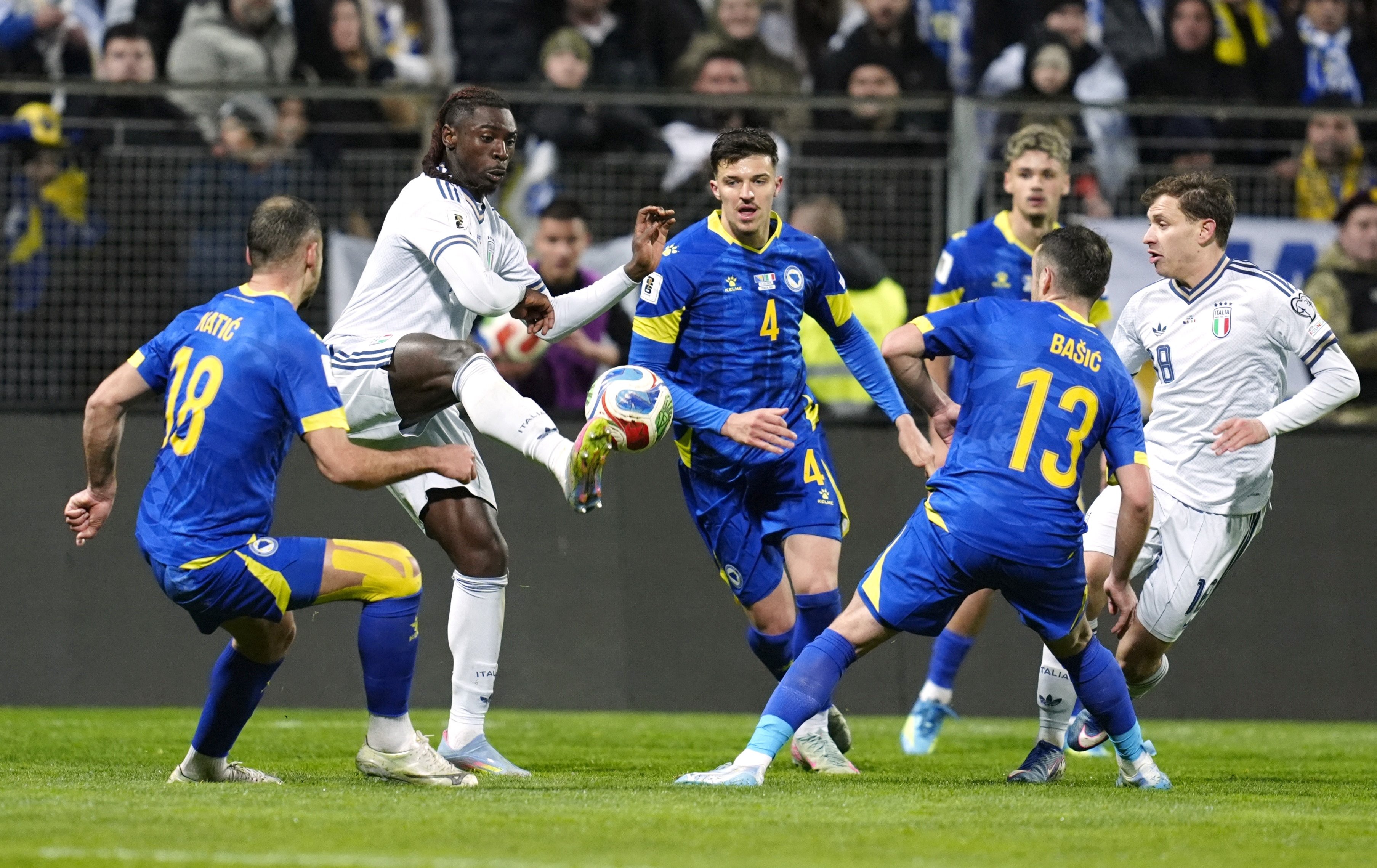 足球》義大利PK大戰不敵波赫，隊史首度連三屆缺席世界盃