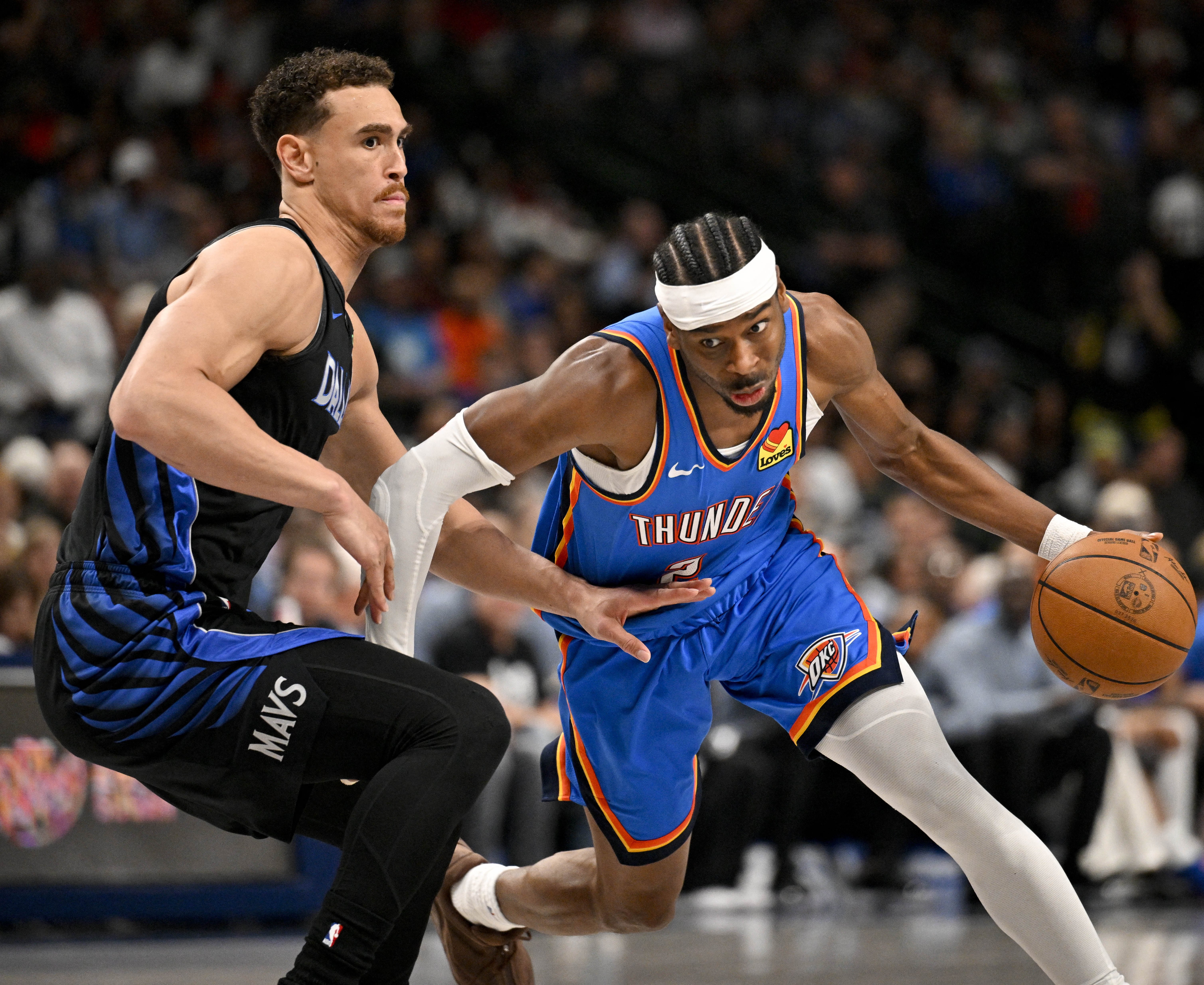 NBA》SGA復出第二戰再飆30分　雷霆客場力壓獨行俠