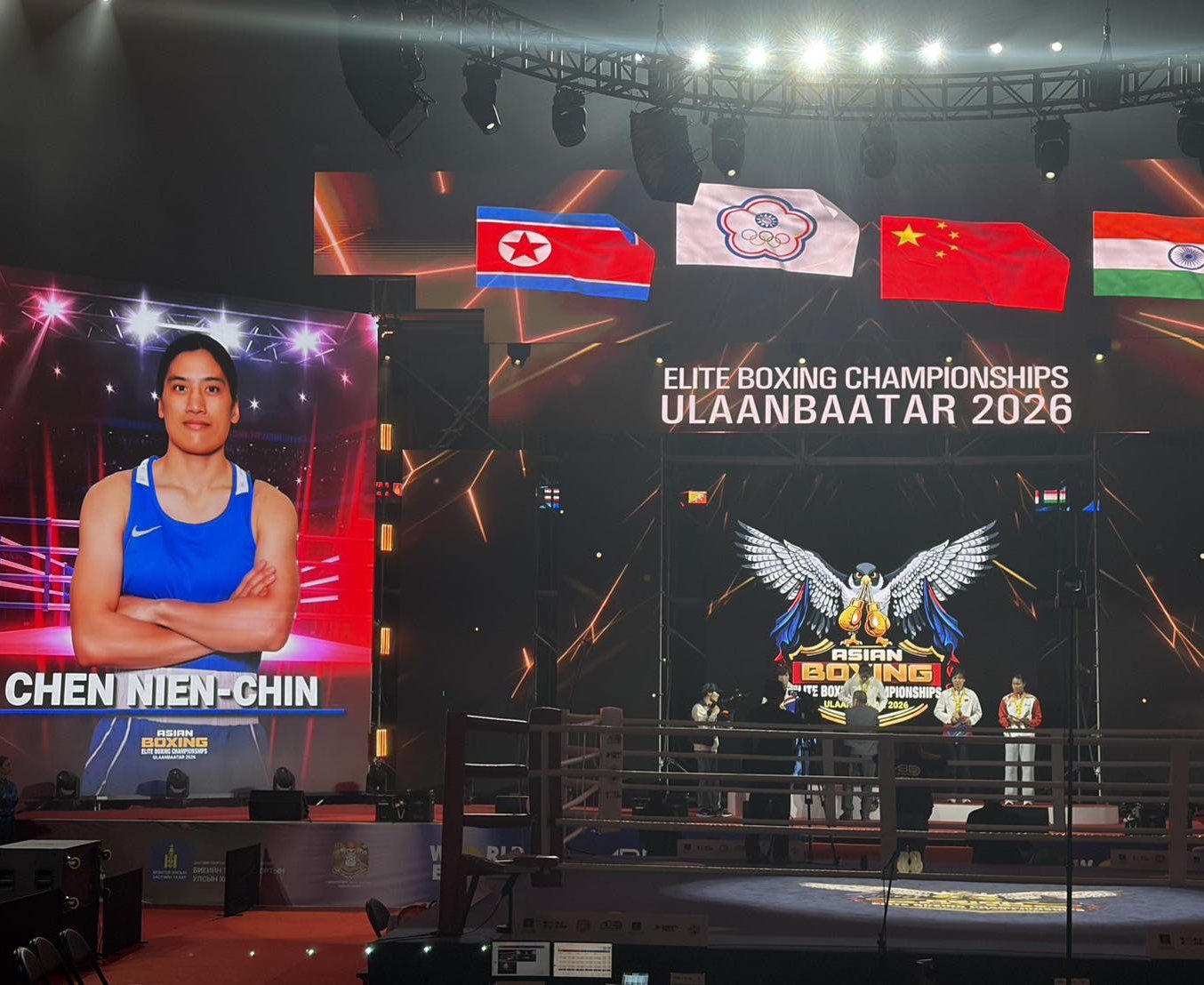 拳擊亞錦賽》克服首回合落後大逆轉！「拳擊女王」陳念琴擊退北韓強敵 勇奪生涯第2金